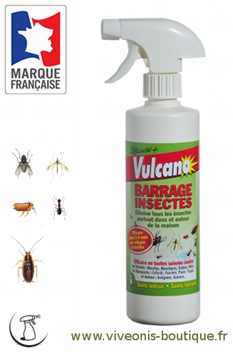 Répulsif insectes pour intérieurs 750 ml