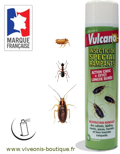 Produit Insecticide - Vulcano Insectes One Shot - Eradicateur