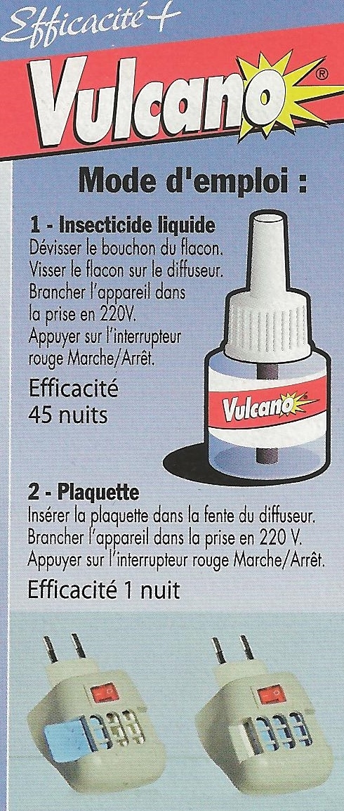 Diffuseur Anti-Moustiques Électrique VULCANO : Protection Intérieure