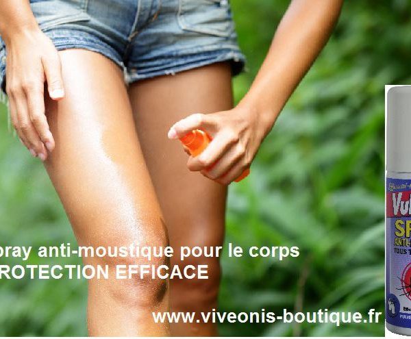 Anti Moustique simple et rapide : Lotion pour le corps spray anti-moustiques 50ml