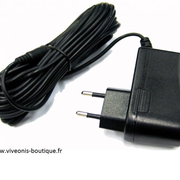 cordon alimentation transformateur prise electrique 12V Biogents®