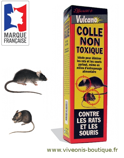 Colle Vulcano non Toxique contre les Rongeurs 135g - Viveonis boutique