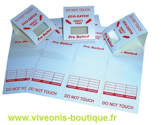 Anti Cafards Pièges Cafards/ Blattes 5 Sticky Box