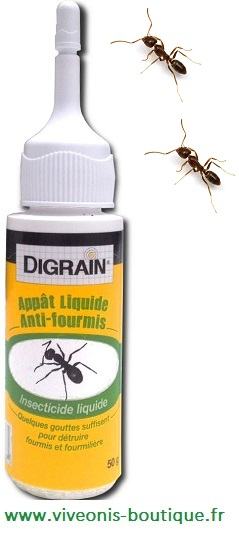 Produit Anti Fourmis Appât gel flacon de 50 ml