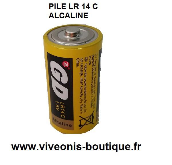 Lot De 10 Piles Alcalines C LR14 1,5V - Longue Durée, Anti-fuite - Pour Appareils énergivores - 6