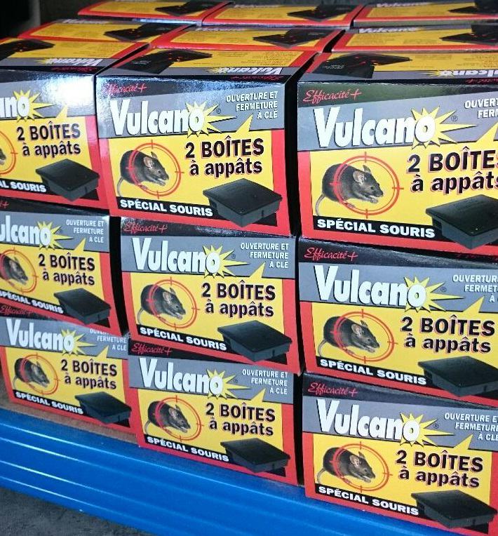 Boîte sécurisée pour appâts spéciale souris