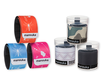 Bracelet MANOUKA repulsif anti-moustiques Moskitos