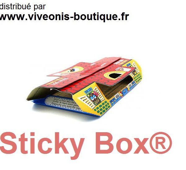 Piège à glu Cafard Sticky Box® anti-cafards lot de 5