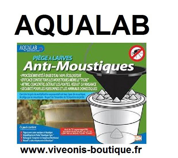 AQUALAB® Piege à Larves anti-moustique Aedes Control Project
