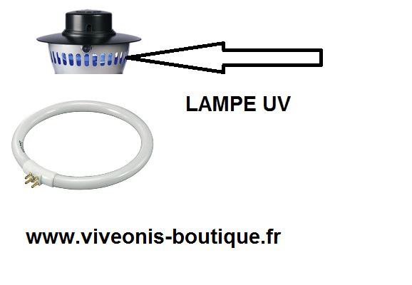 Lampe UV accessoire remplacement pour piège moustiques you get out HBM