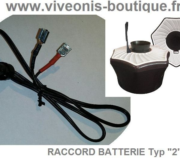 Connecteur Batterie 12V pour Biogents® TYP "2"