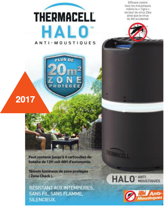 Diffuseur anti-moustiques Halo Thermacell