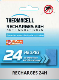Recharge Thermacell 24h anti-moustiques pour campeur