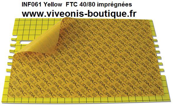 PLAQUES GLUE JAUNE INF061 pour DIV FLYTRAPCommercial imprégnée 365mm x 600mm